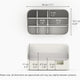 Joseph Joseph Tiered Cosmetic Organiser, White