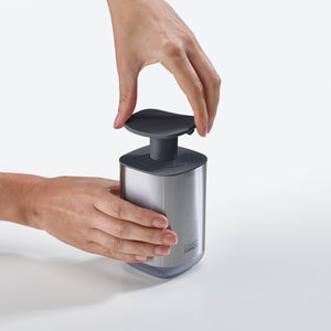 Joseph Joseph Presto Steel Soap Dispenser, Grey