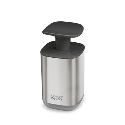 Joseph Joseph Presto Steel Soap Dispenser, Grey
