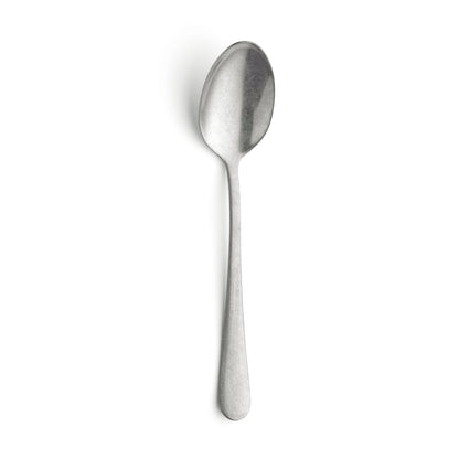 Amefa Austin Stonewash Stainless Steel Dinner Spoons Set, 12-Pieces