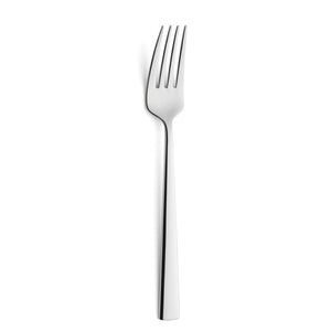 Amefa Moderno Stainless Steel Dinner Fork Set, 12-Pieces