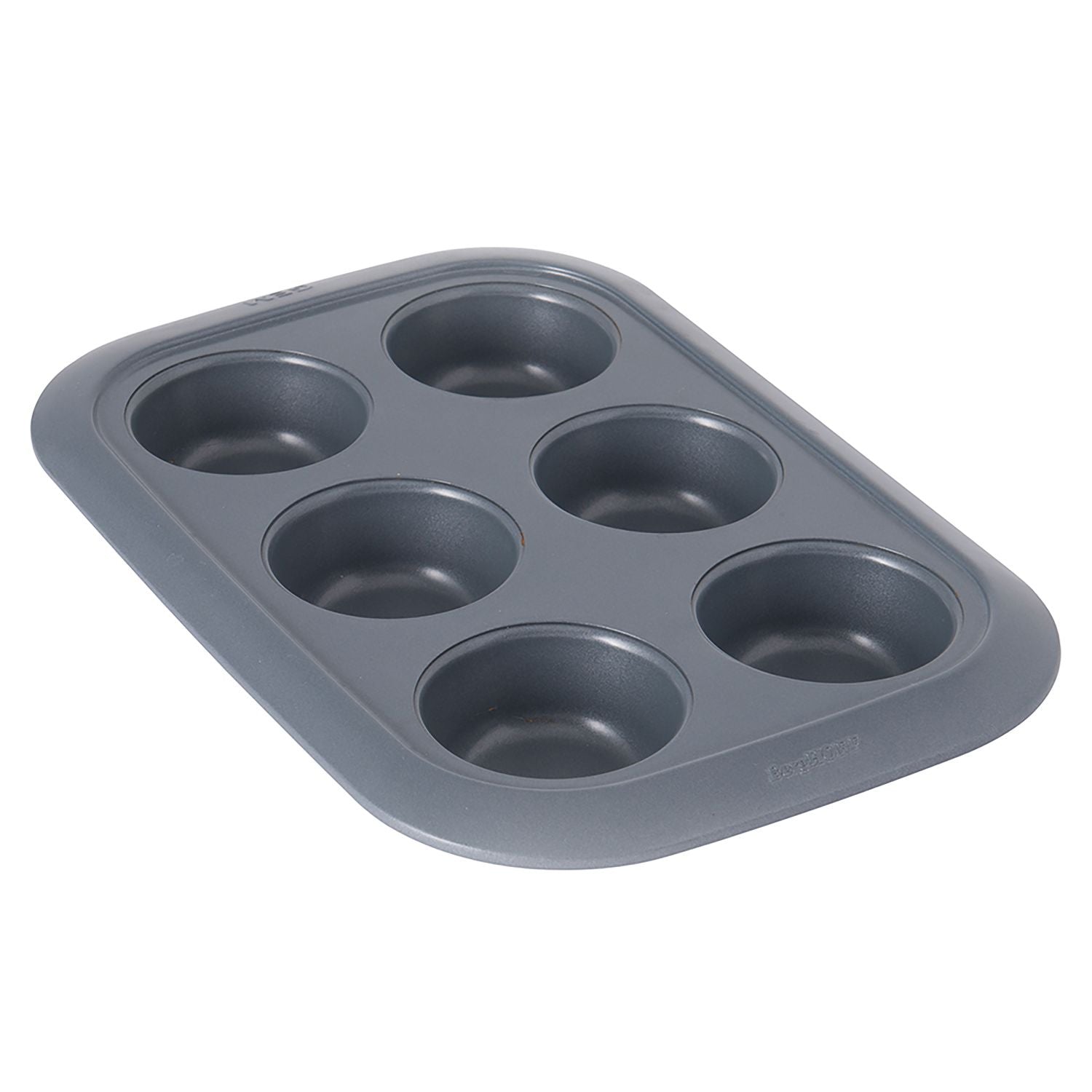 Premium GEM Non-Stick Carbon Steel 6 Cup Cupcake Pan - 2