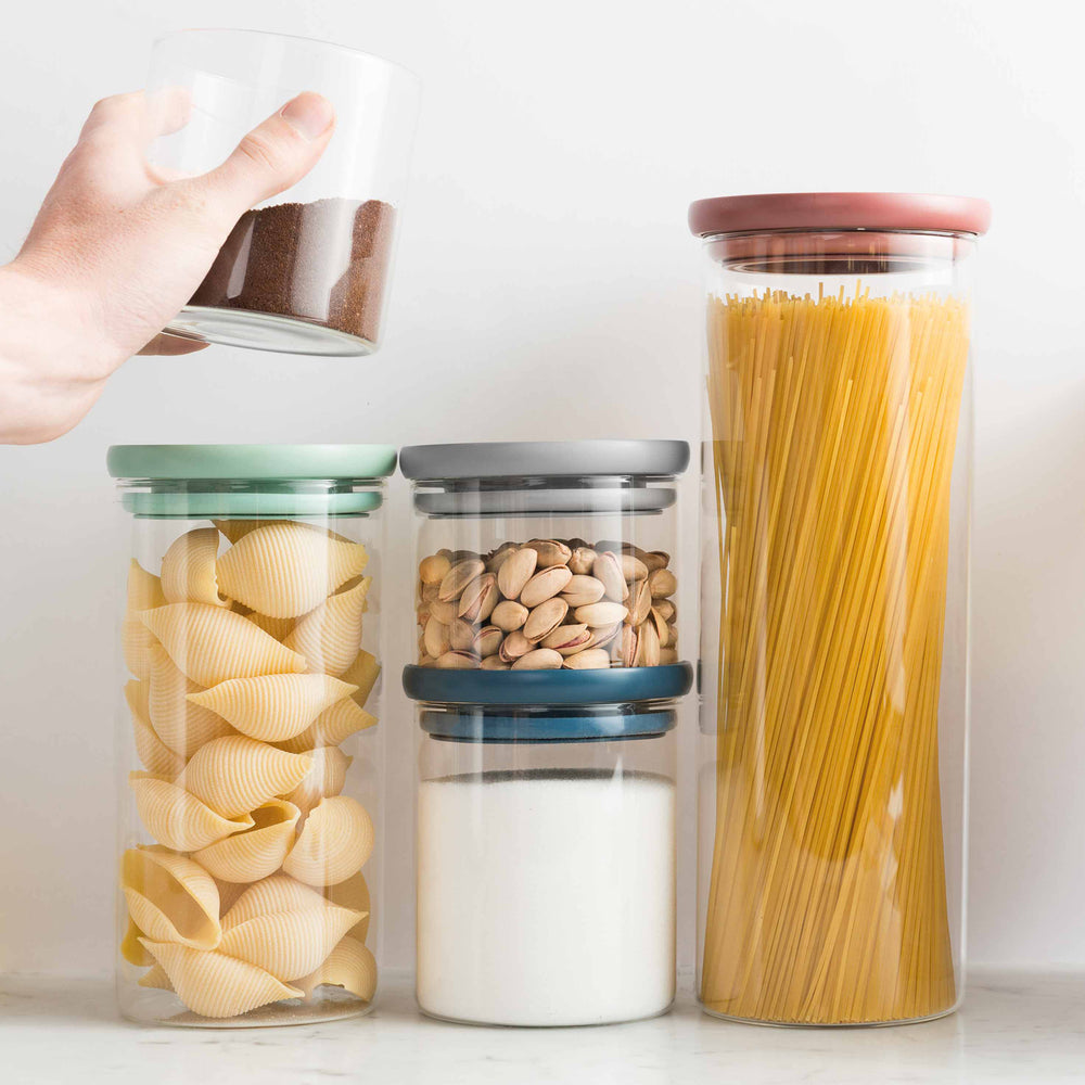 BergHOFF Leo Glass Food Containers Set of 3