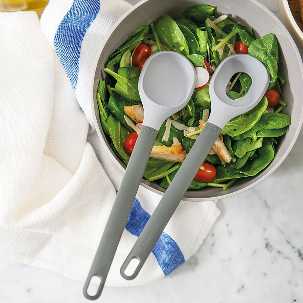Premium Leo Salad Serving Set Of 2
