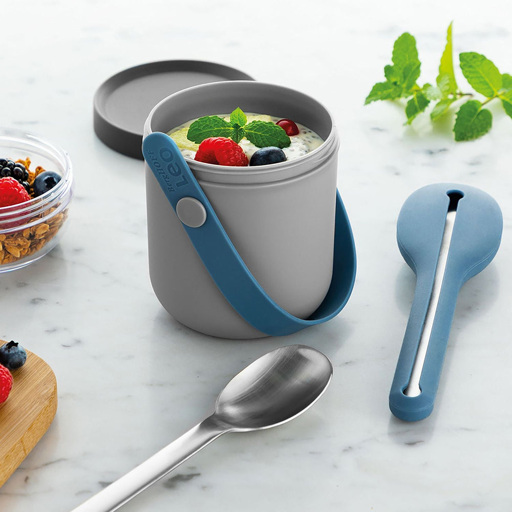 BergHOFF Leo Travel Portable Spoon Set with Storage Container