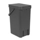 Brabantia 'Sort & Go' Waste Bin, 16 litre - Grey