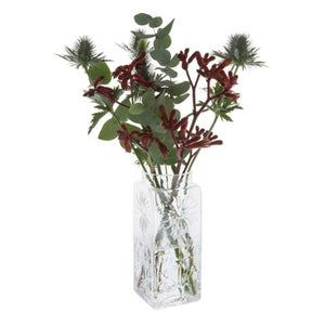 Dartington Crystal Marguerite Tall Flower Vase