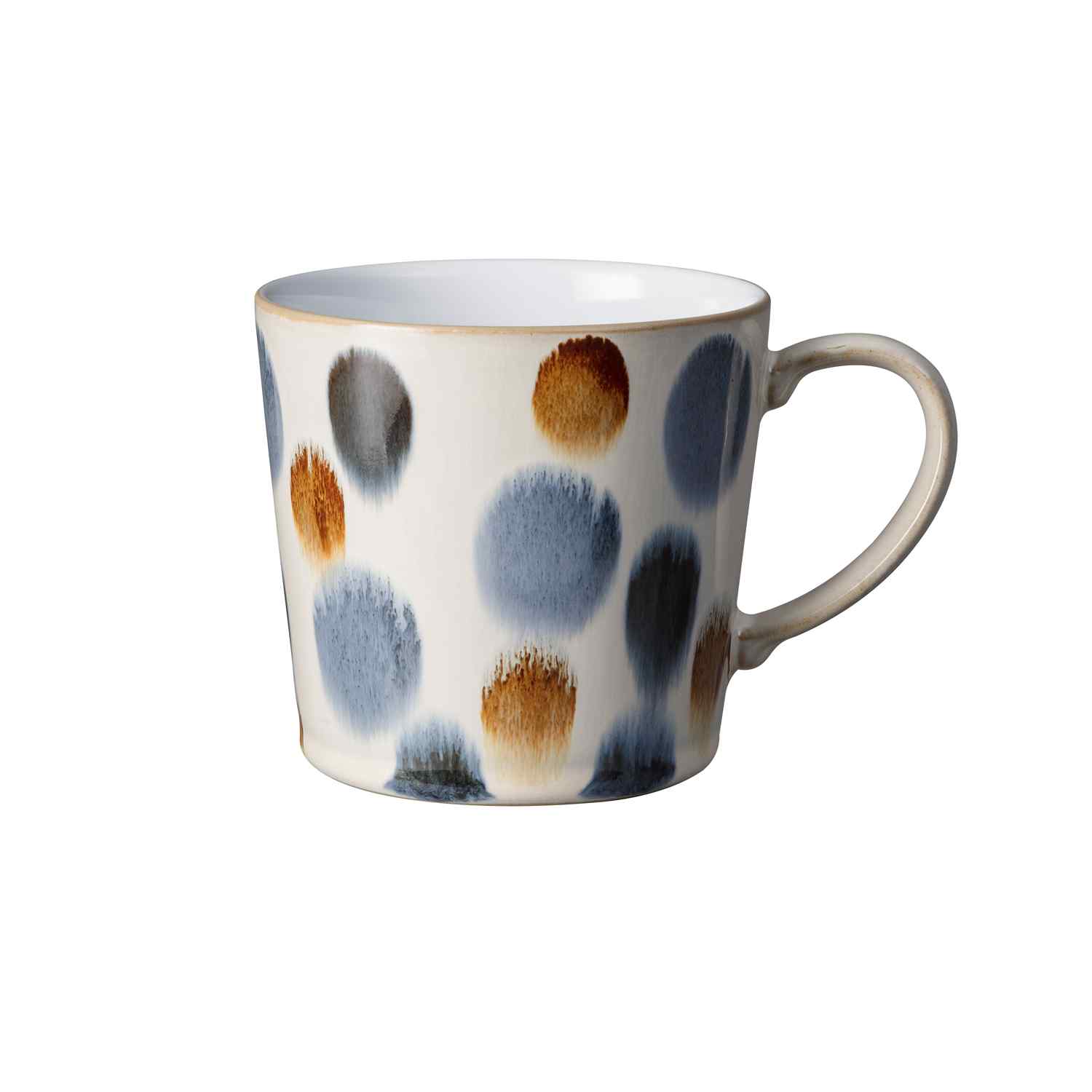 Denby Brown Spot Painted Large Mug