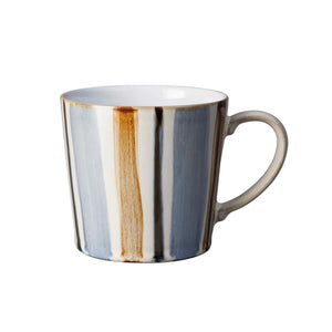 Denby Brown Stripe Painted Large Mug