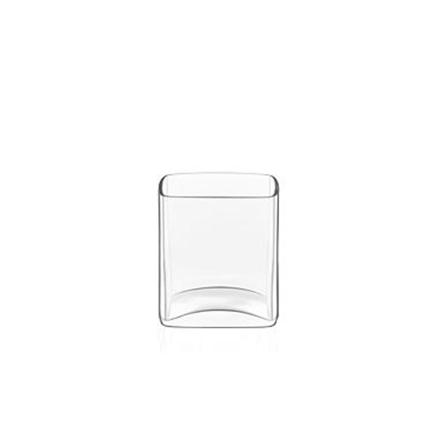 Luigi Bormioli Michelangelo Professional Line Single Cube Glass Set, Set of 6