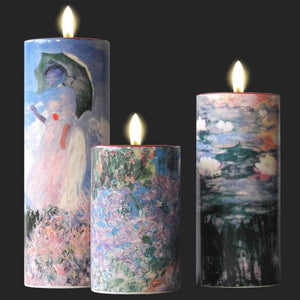 John Beswick Monet Tealight Holders Set, Set of 3
