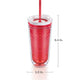 Zoku Travel Tumbler, Red, 325ml