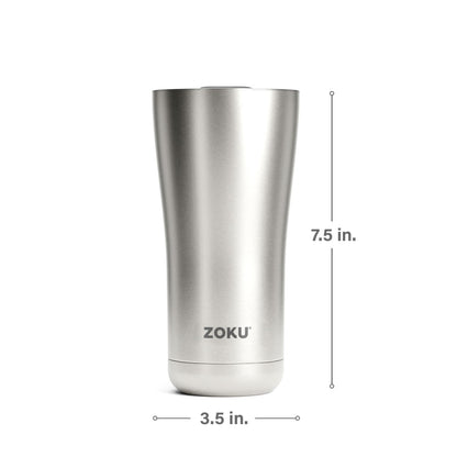 Zoku 3in1 Stainless Steel Tumbler, 600 ml