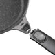 BergHOFF Gem Square Grill Pan with Detachable Handle, 28 cm - Grey